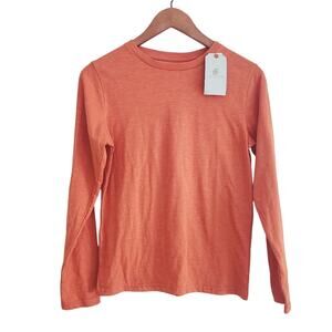 14/16 New Class Club Rust Long Sleeve Tee